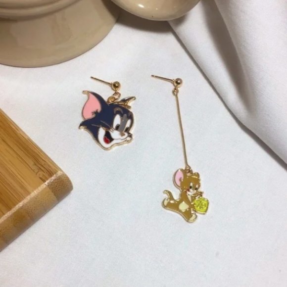 🍏50% OFF/3+...Tom and Jerry Dangle Earrings - Picture 7 of 9